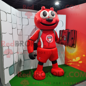 Personnage mascotte d un...