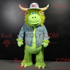 Mascottefiguur van een...