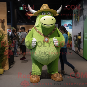 Maskot-karakter av en...