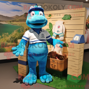 Personnage mascotte d un...