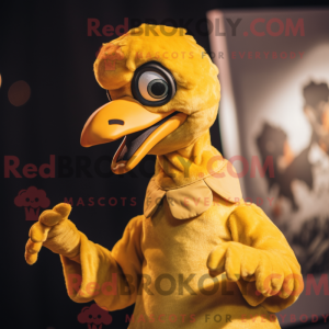 Mascottefiguur van een...