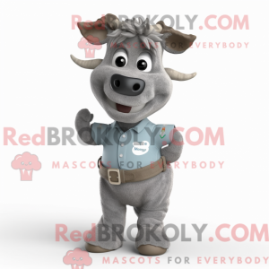 Mascottefiguur van een...