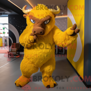 Personnage mascotte d un...