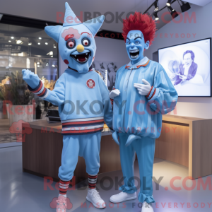 Mascot karakter van een...