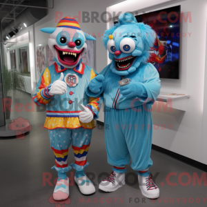 Mascot karakter van een...