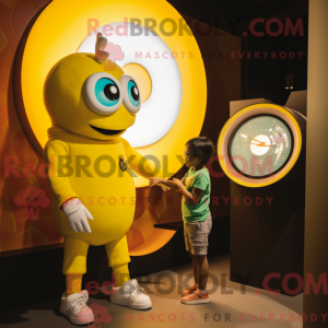 Mascottekarakter van een...