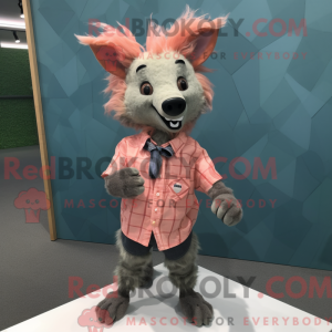 Mascottefiguur van een...