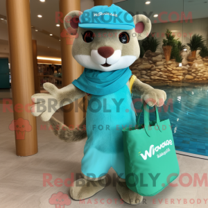 Mascot karakter van een...