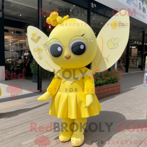 Mascot character of a Lemon...