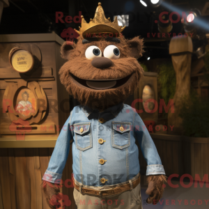 Mascottekarakter van een...
