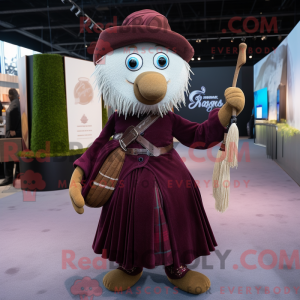 Mascot karakter van een...