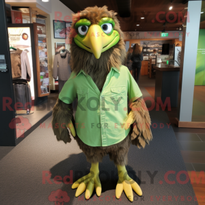 Mascot character of a Lime...