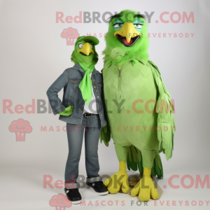 Mascot character of a Lime...