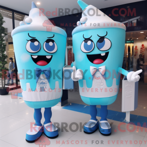 Mascottekarakter van een...