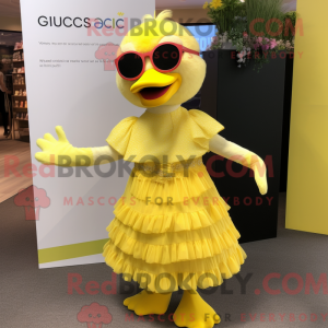 Mascot character of a Lemon...