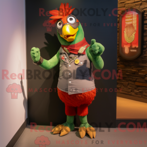 Maskot karakter af en...