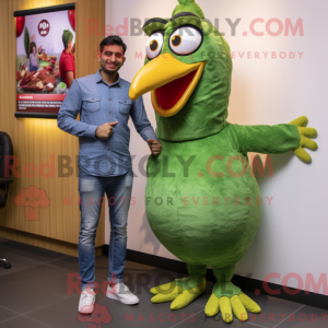 Maskot karakter af en...