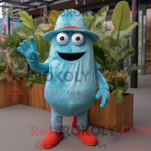 Maskot karakter af en...