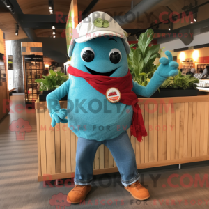 Personnage mascotte d un...