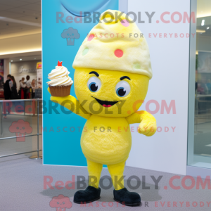 Mascot character of a Lemon...