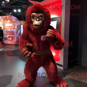 Mascottekarakter van een...
