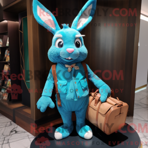 Postava maskota Teal Wild...