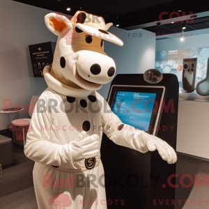 Mascottefiguur van een...