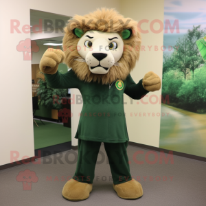 Forest Green Tamer Lion...