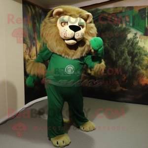 Forest Green Tamer Lion...