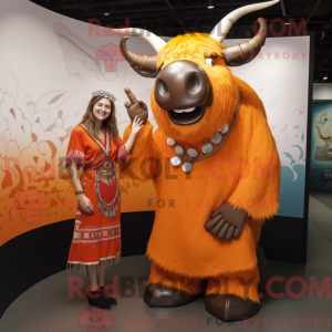 Mascot character of a...