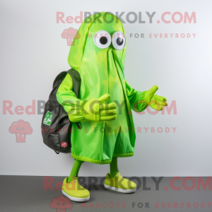 Mascot character of a Lime...