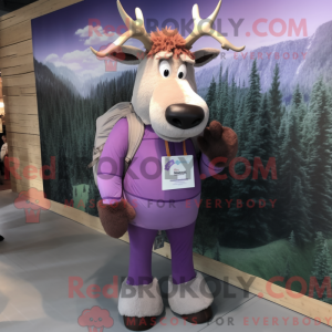 Mascot karakter van een...