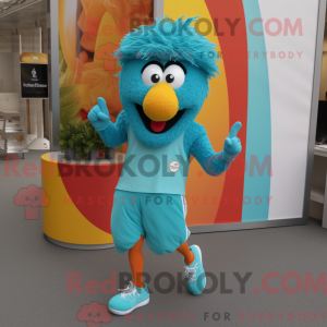 Mascot character of a...
