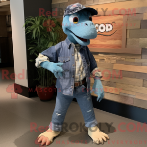 Personnage mascotte d un...