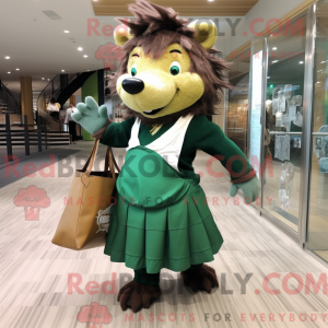 Mascot character of a...