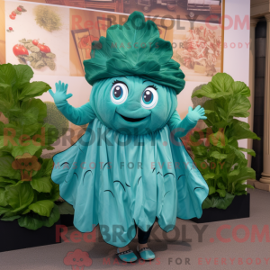 Postava maskota Teal...