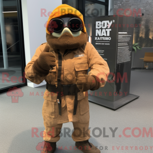 Maskottchen eines Rust...