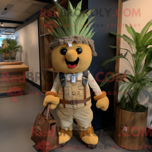 Personnage mascotte d un...