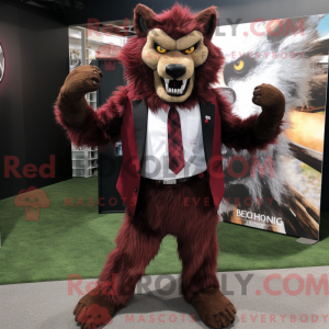 Mascot karakter van een...