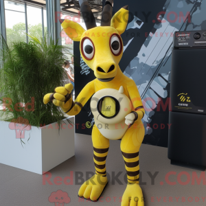 Mascot character of a Lemon...