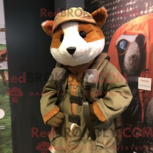 Maskotkarakter af en rust...