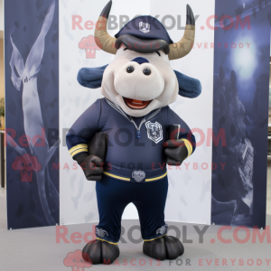 Mascot character of a Navy...