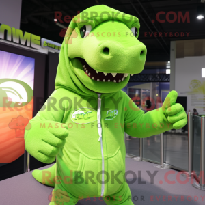 Mascot karakter van een...