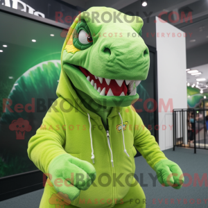 Mascot karakter van een...