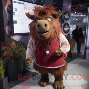 Personnage mascotte d un...