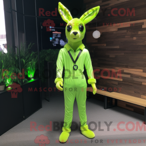 Mascottefiguur van een...