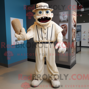 Mascot character of a Cream...