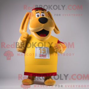 Personaje mascota de un Hot...
