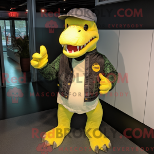 Mascottekarakter van een...