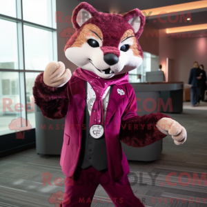 Mascot character of a...